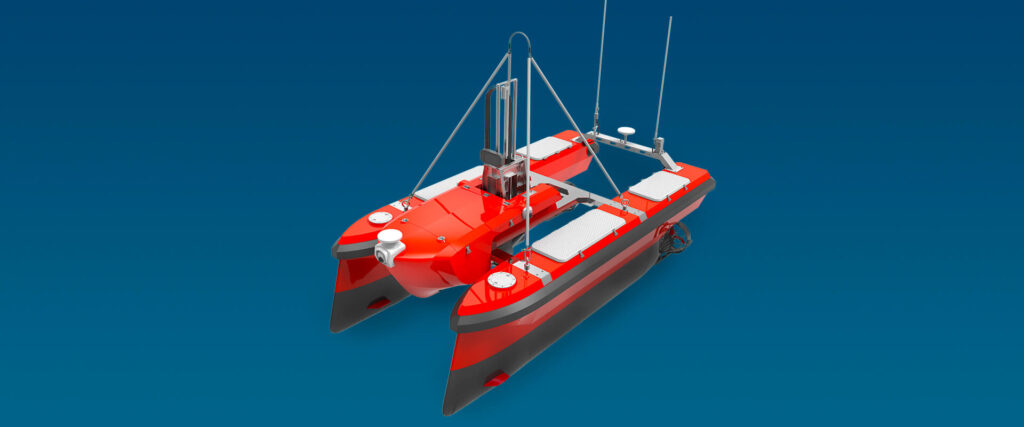 A state of the art hydrographic platform designed for multi beam survey