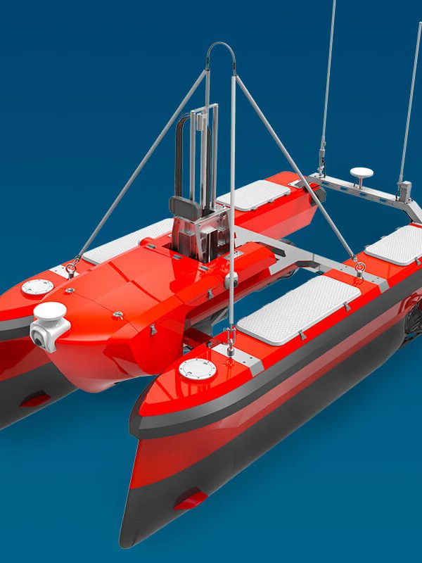 A state of the art hydrographic platform designed for multi beam survey